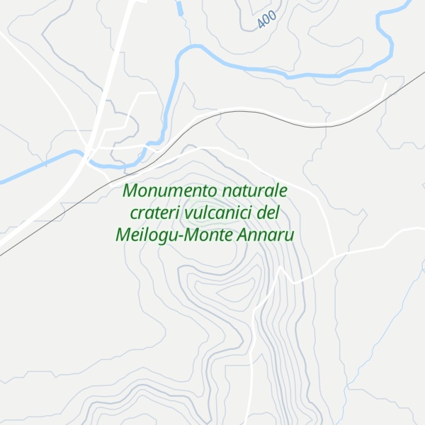 Map of Monte Annaru
