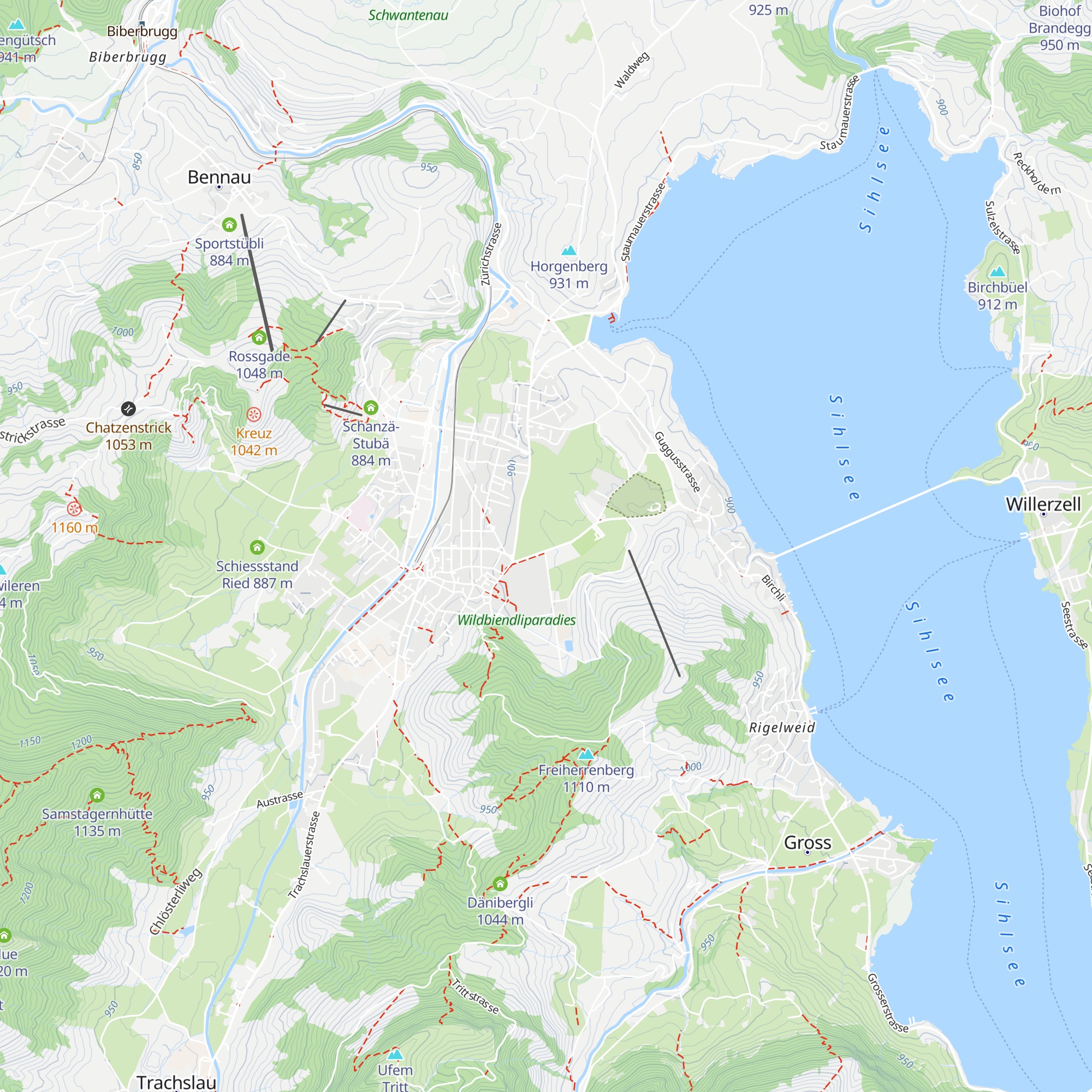 Loipencafé map