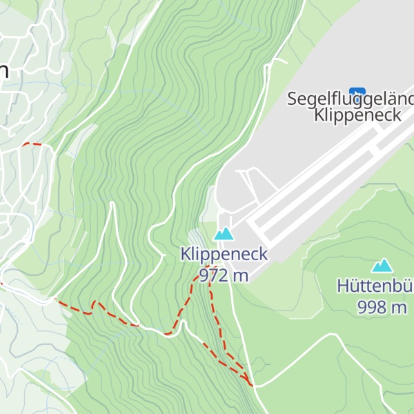 Map of Hütte Klippeneck