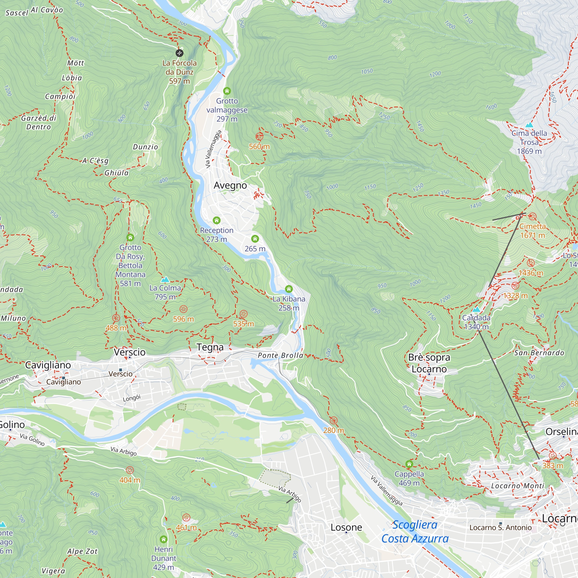 La Kibana map