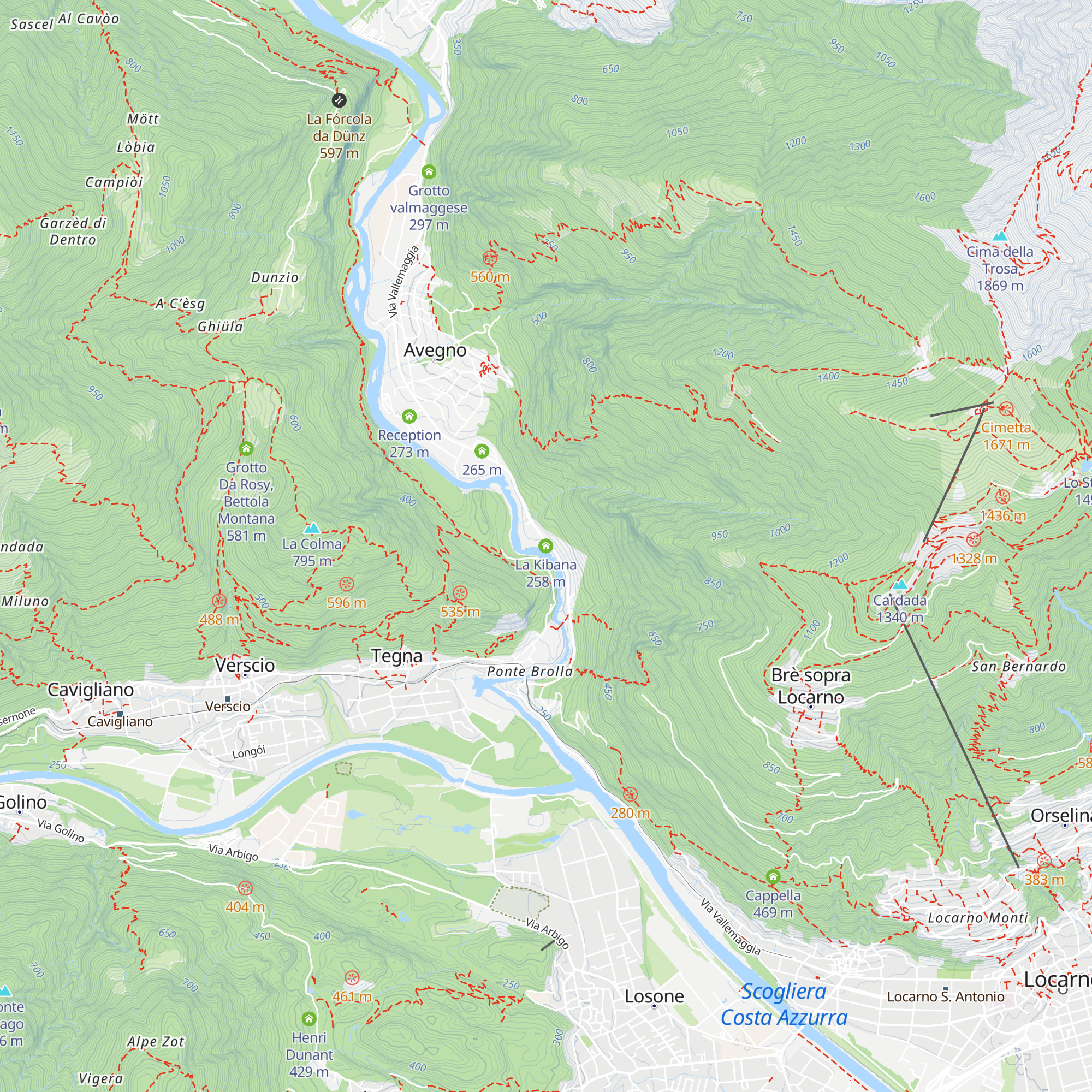 La Kibana map