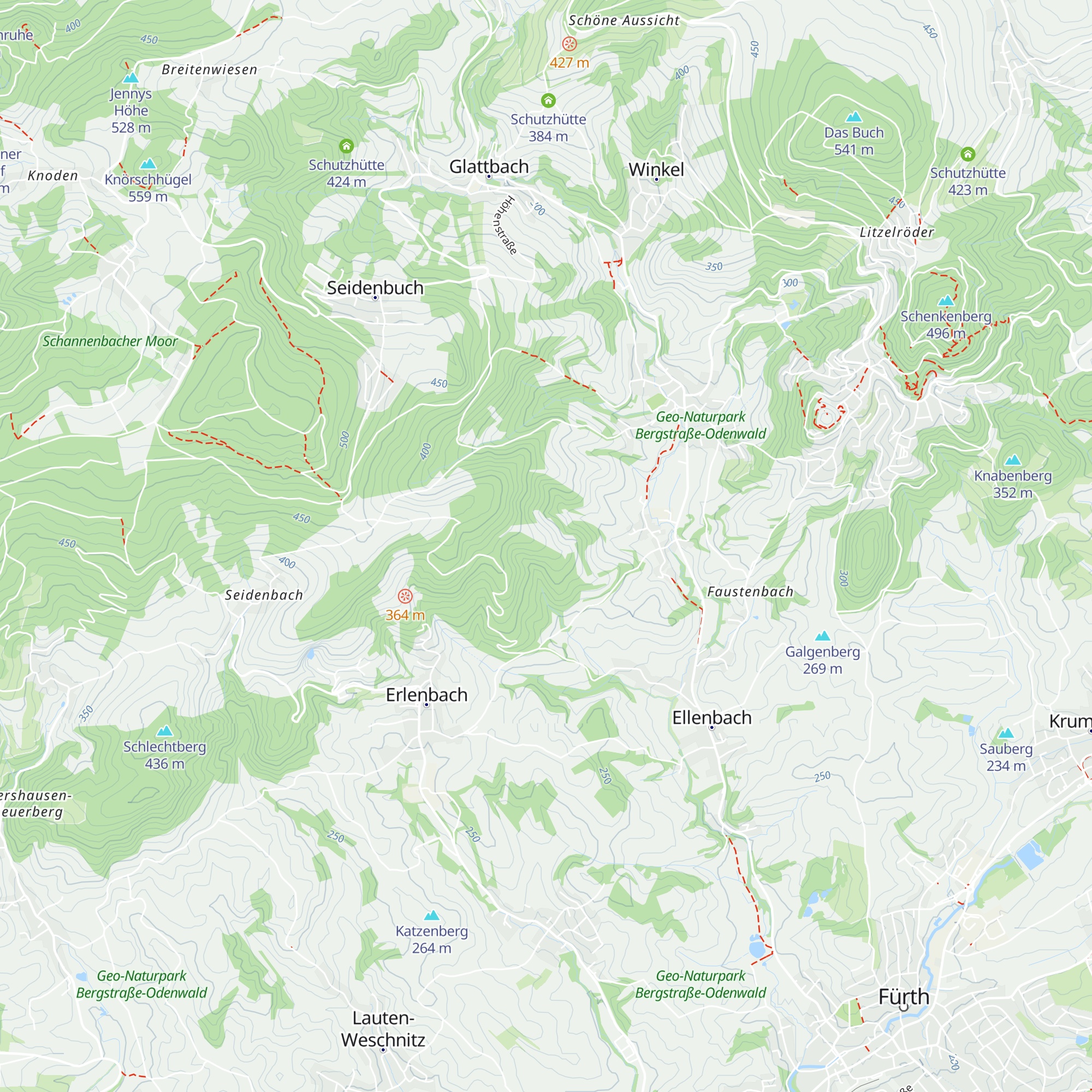 Schutzhütte map