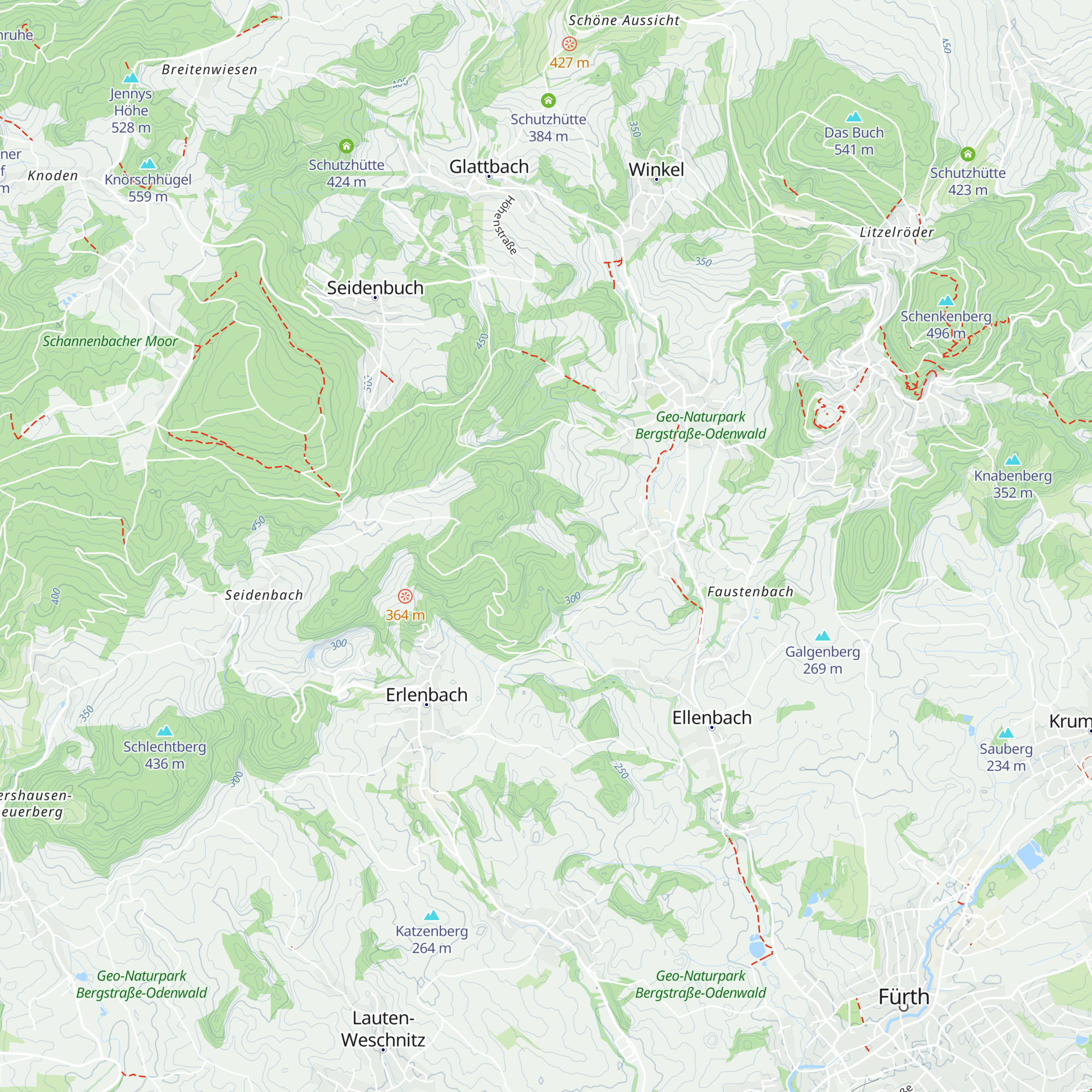Schutzhütte map