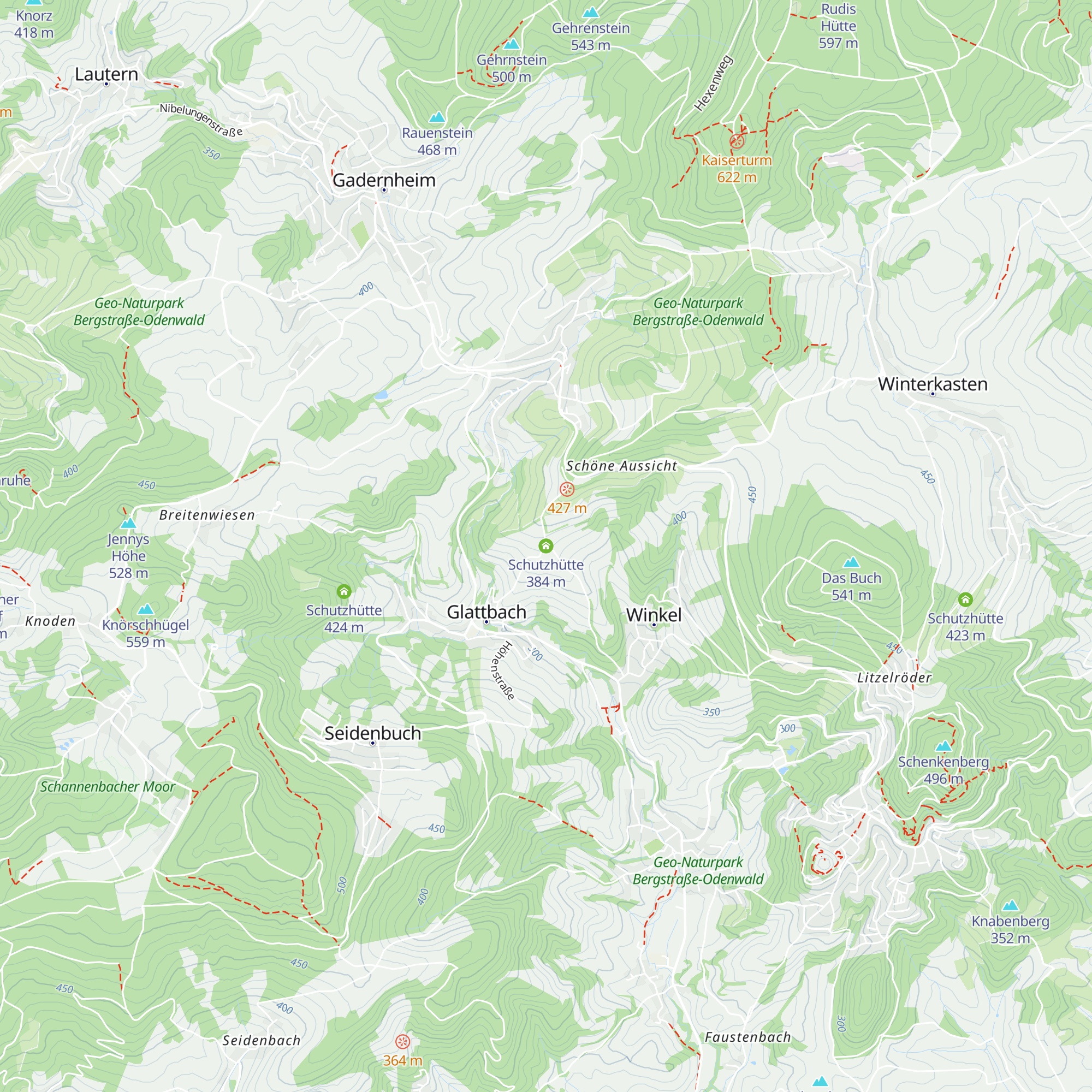 Schutzhütte map