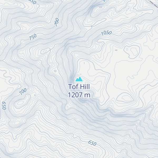 Map of Tof Hill