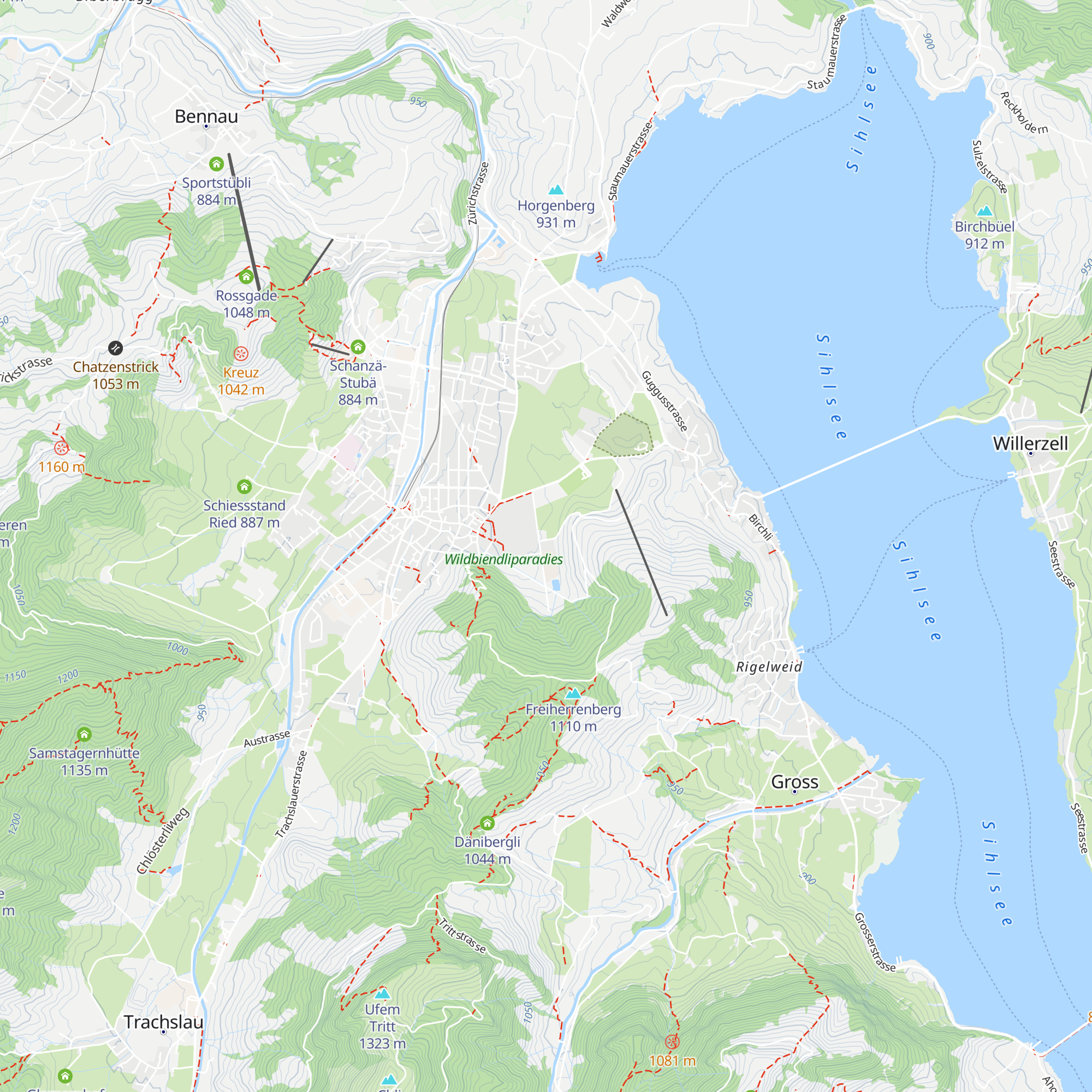 Reithalle Reitverein Einsiedeln map
