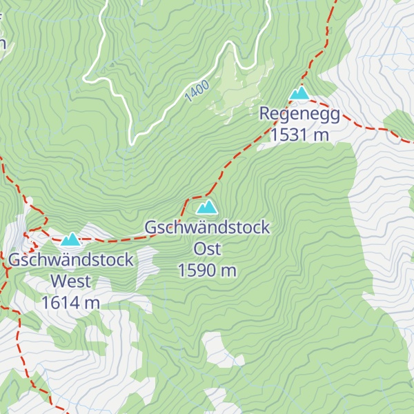 Map of Gschwändstock Ost