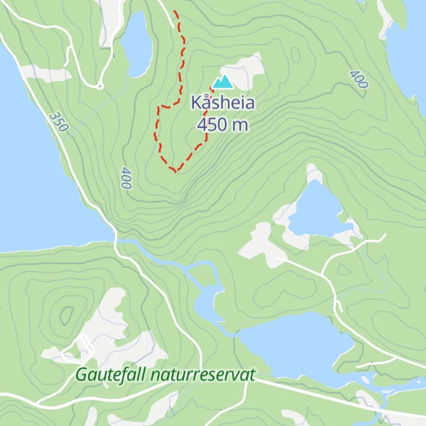 Map of Svåsstjennlia