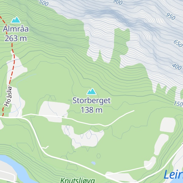 Map of Storberget