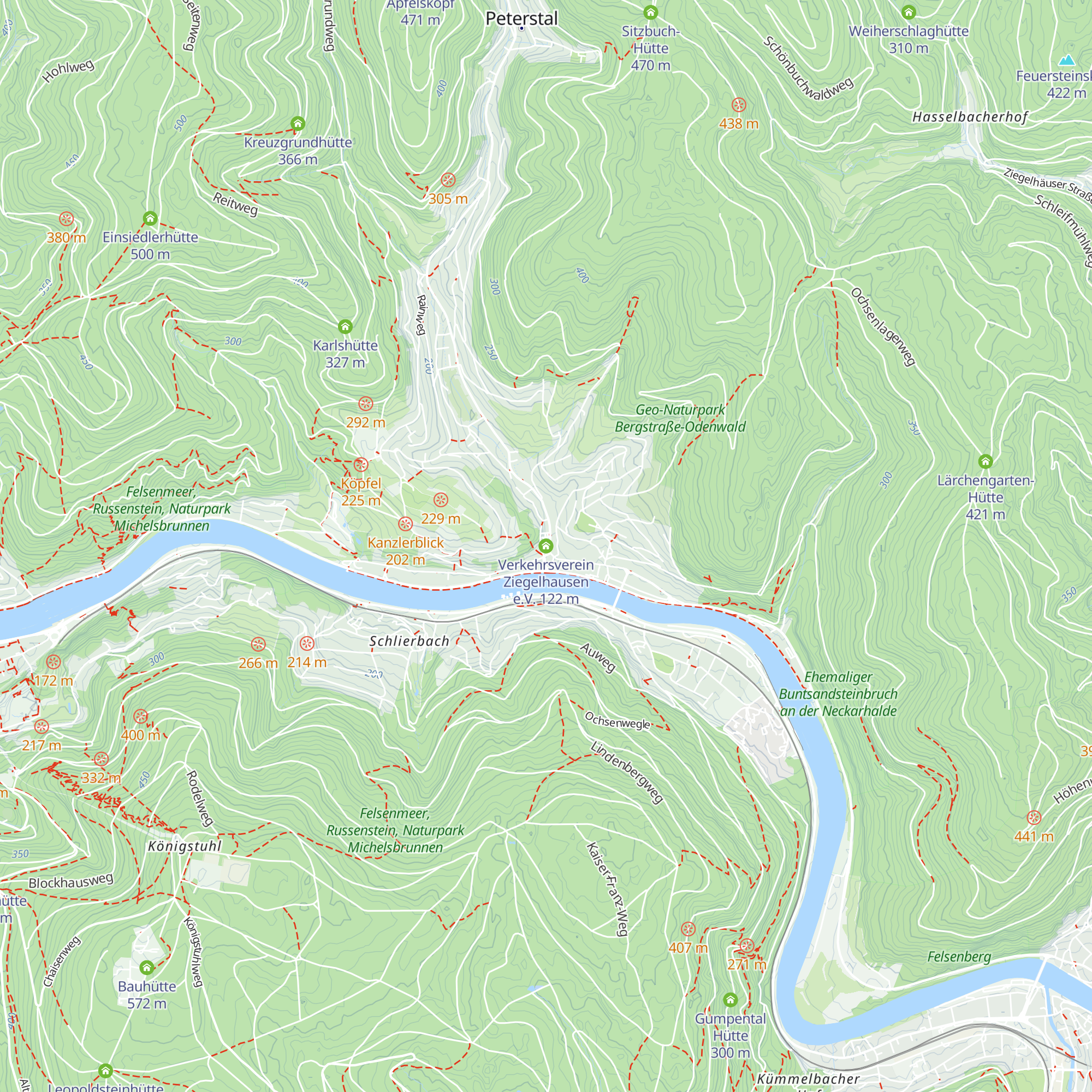 Verkehrsverein Ziegelhausen e.V. map