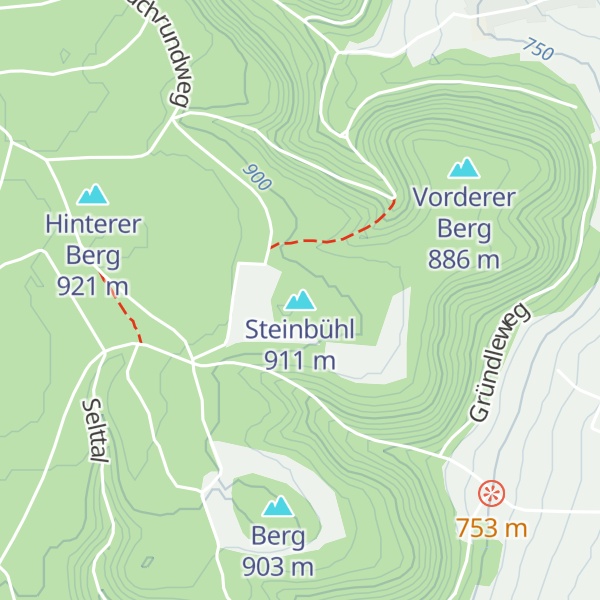 Map of Steinbühl