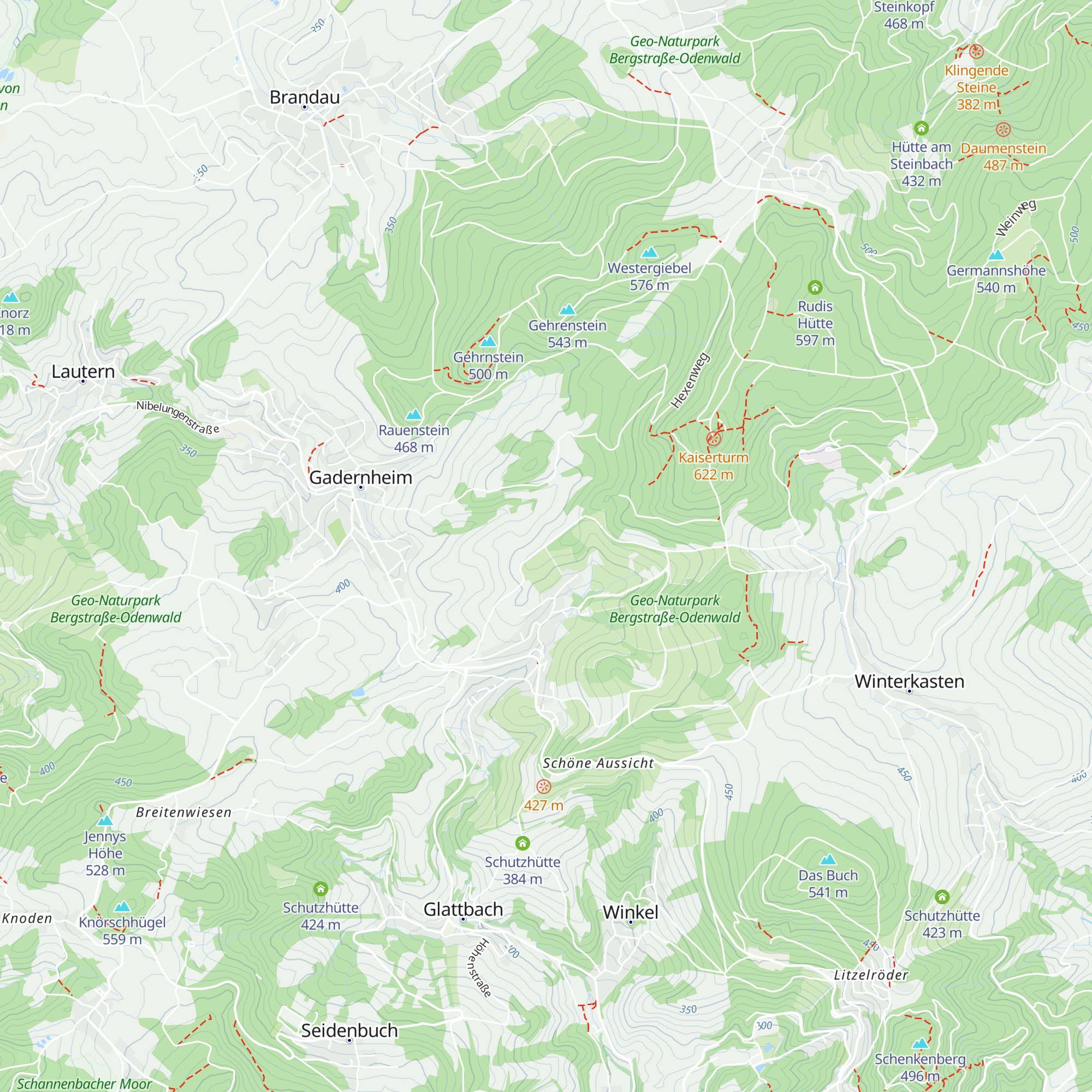 Schutzhütte map