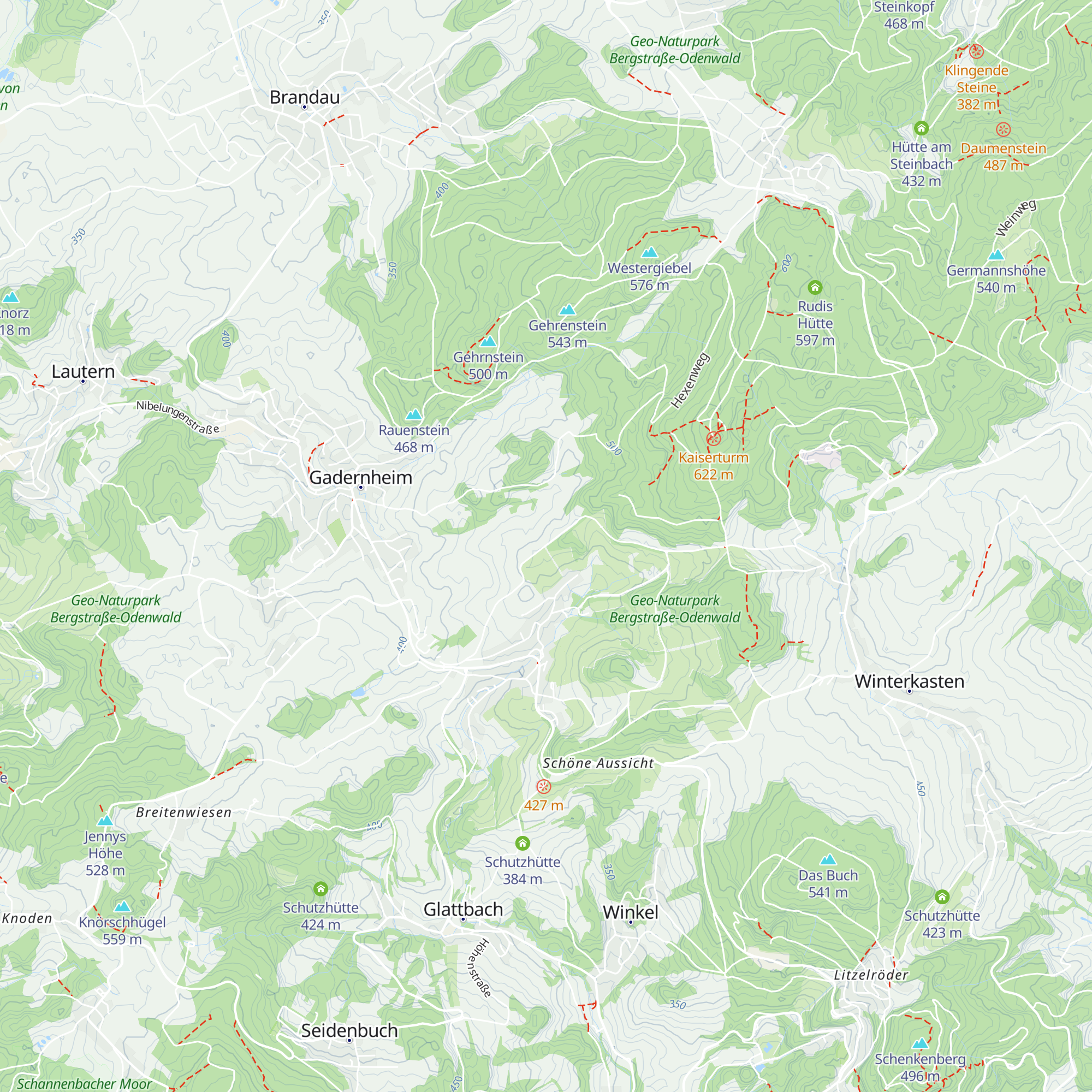 Schutzhütte map
