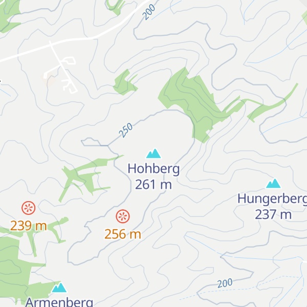 Map of Hohberg