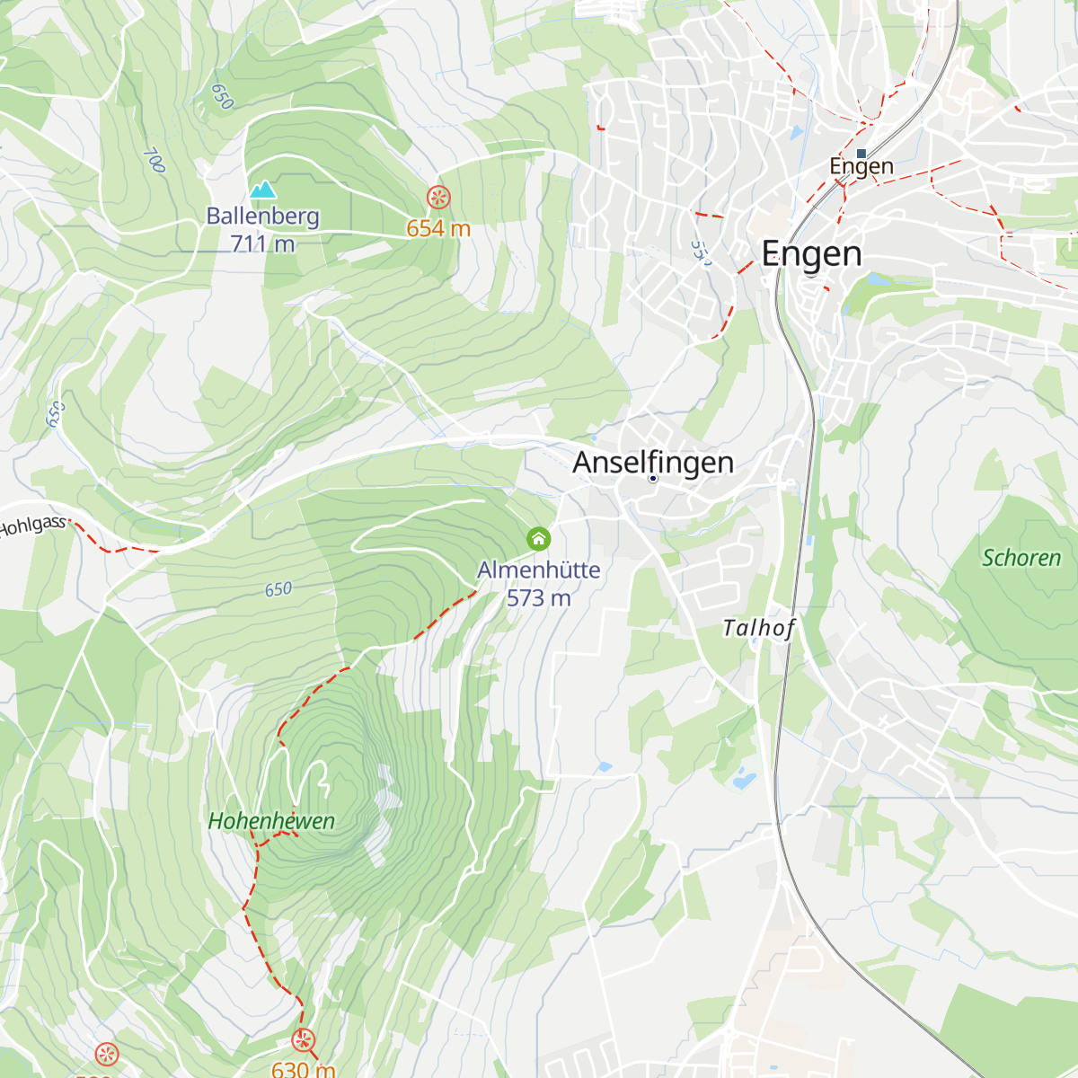 Almenhütte map