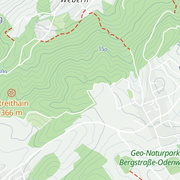 Map of Streiterhütte