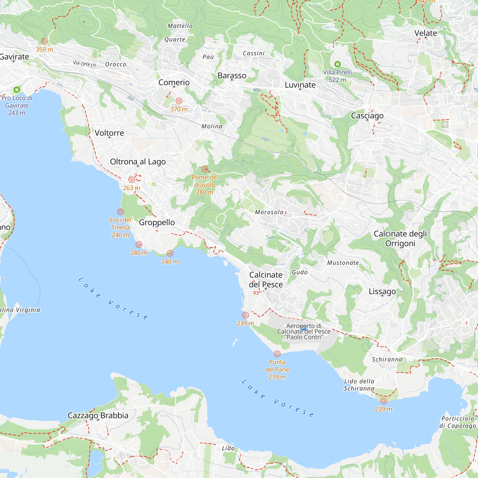 Agriturismo Il Lago e le Stelle map