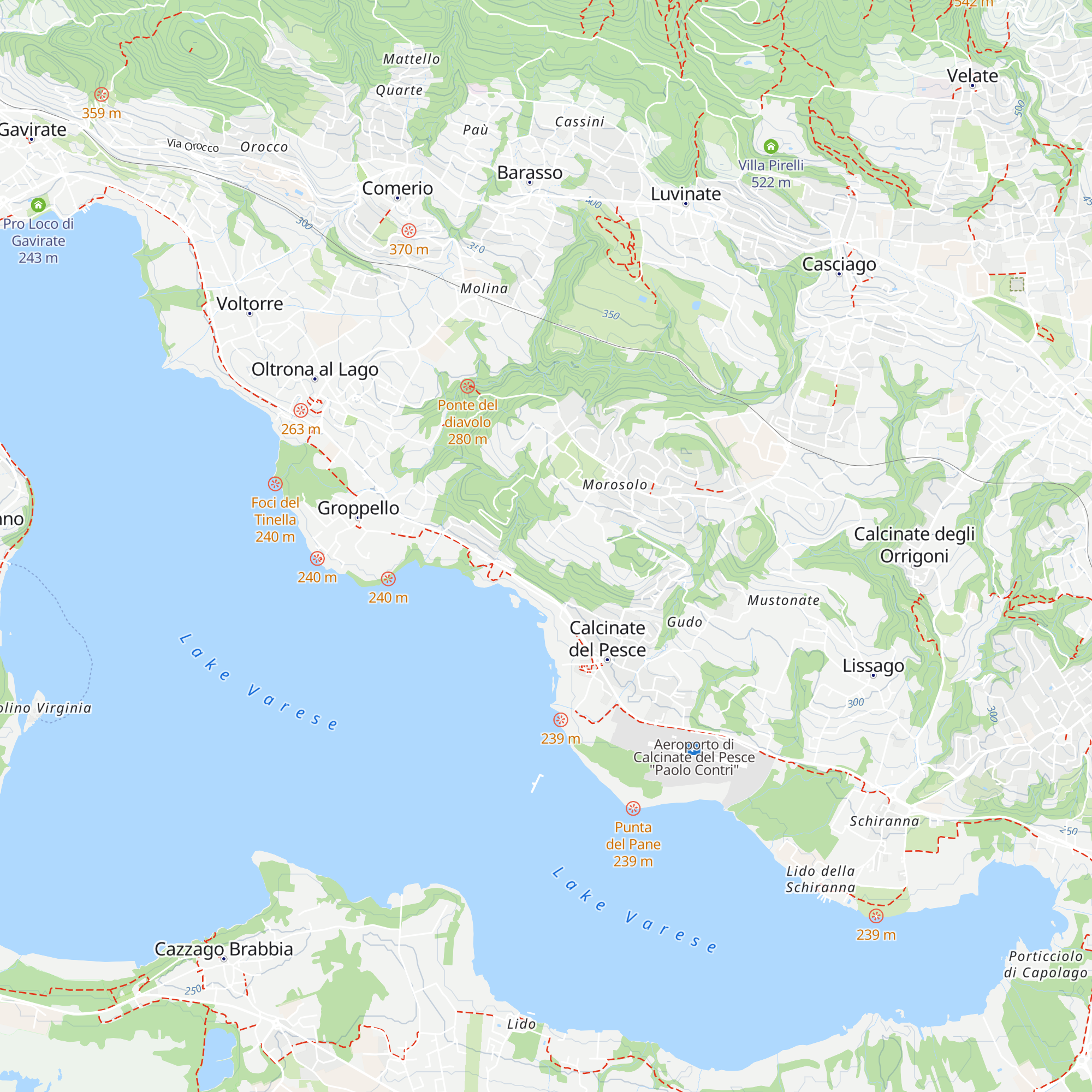 Agriturismo Il Lago e le Stelle map