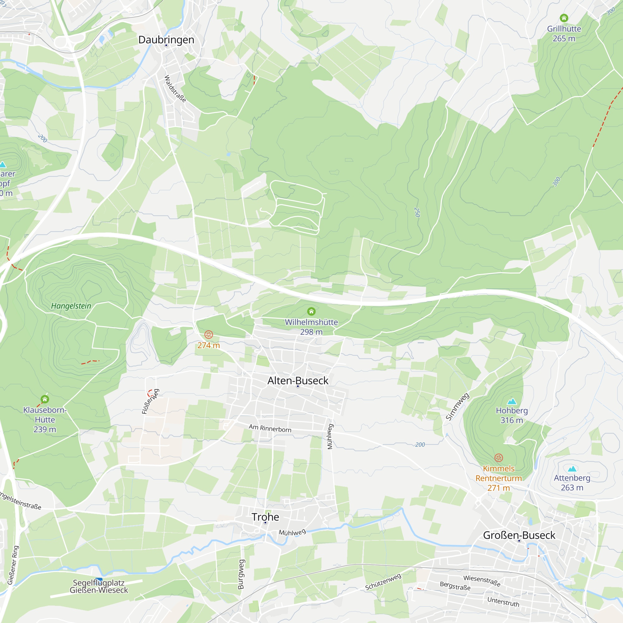Wilhelmshütte map