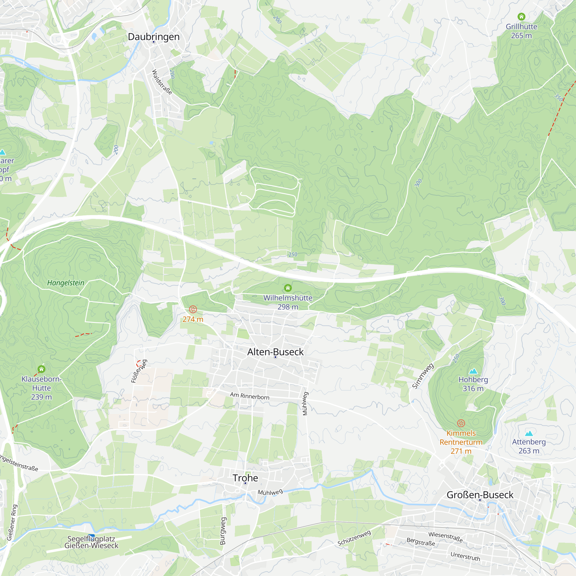 Wilhelmshütte map