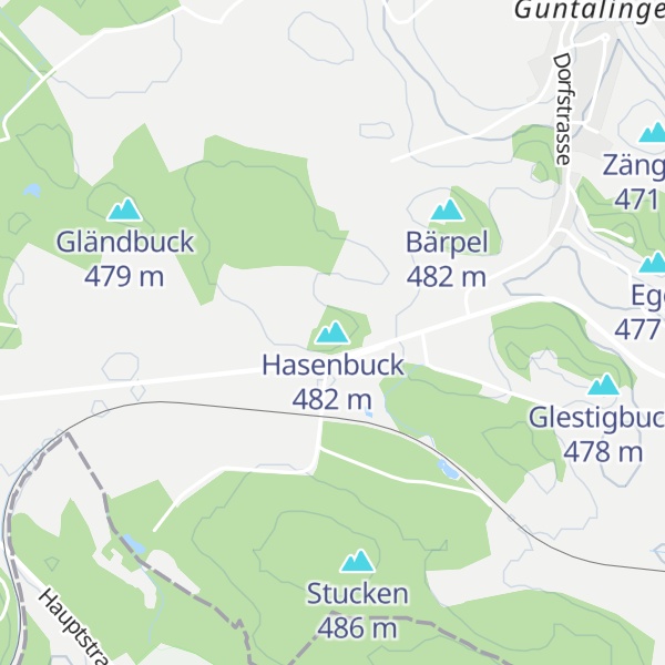Map of Hasenbuck
