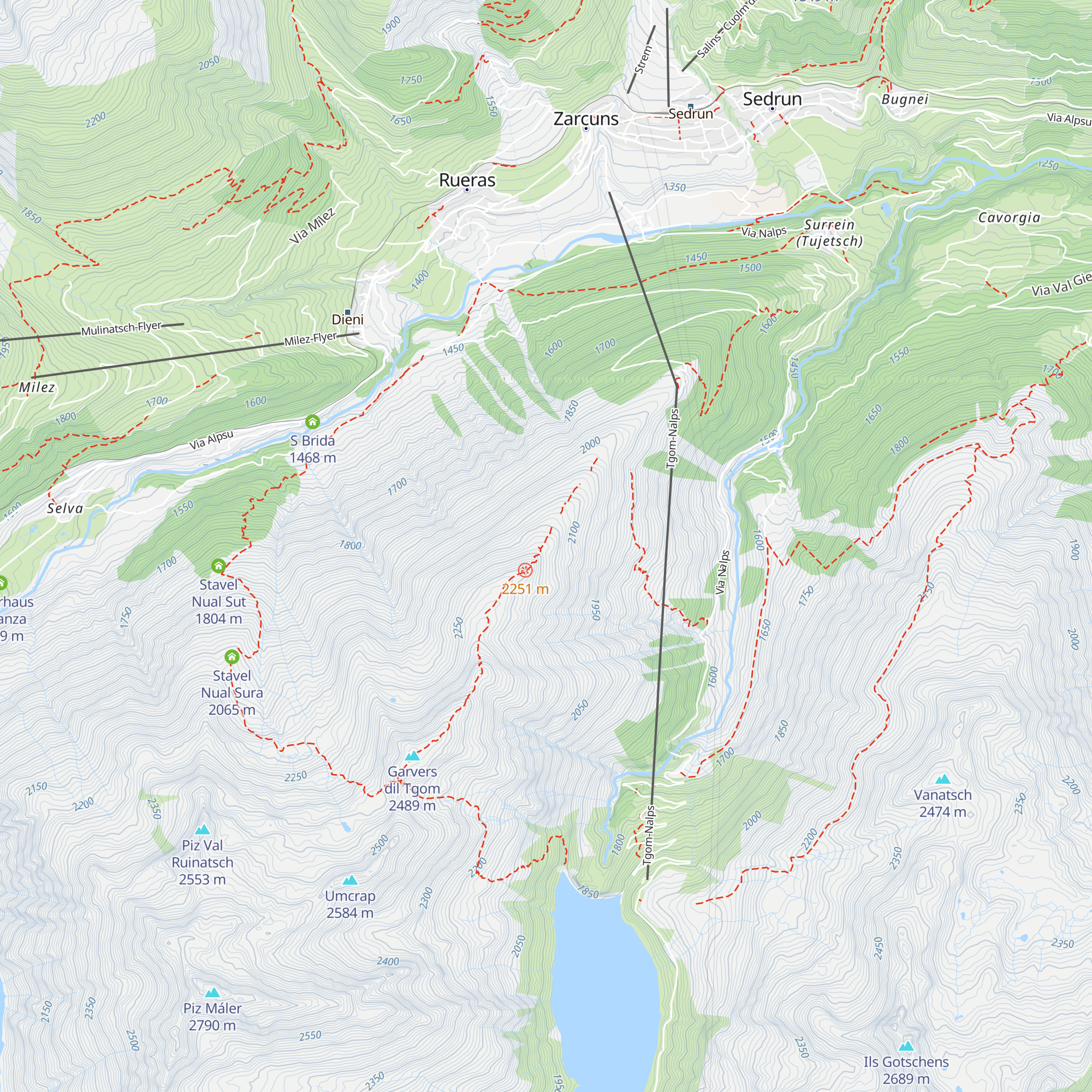 Stavel Sisum map