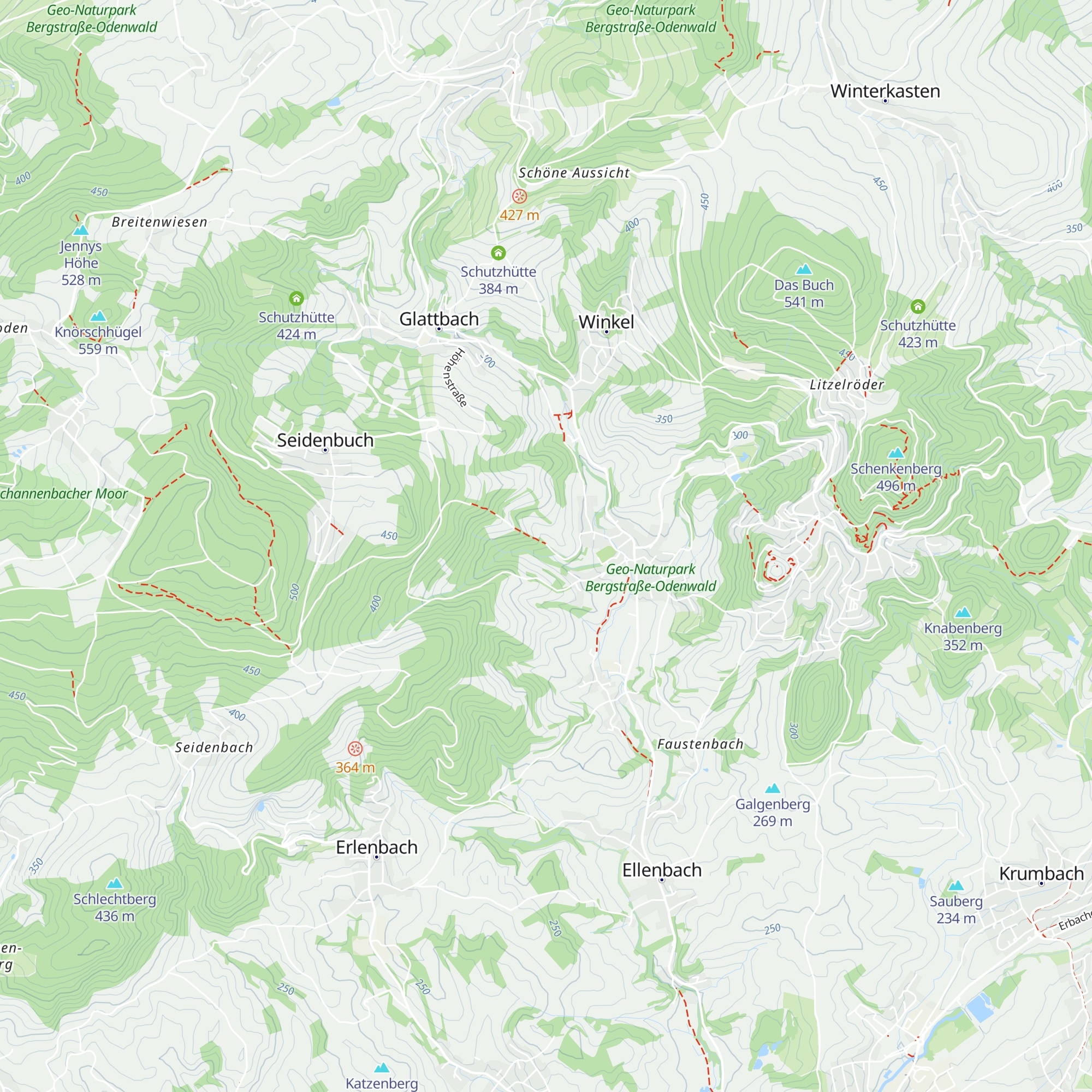 Schutzhütte map