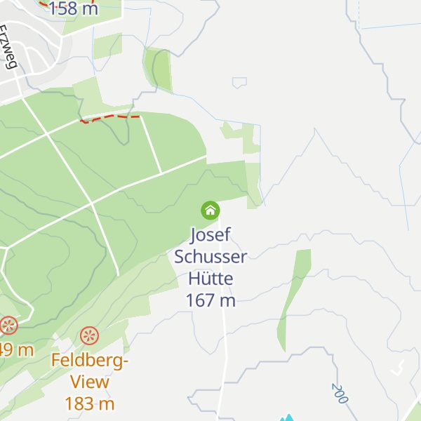 Map of Josef Schusser Hütte