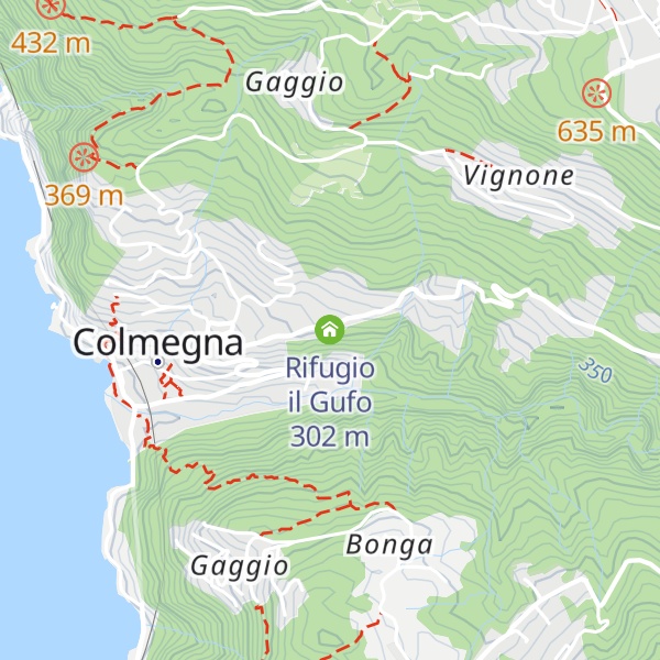 Map of Rifugio il Gufo