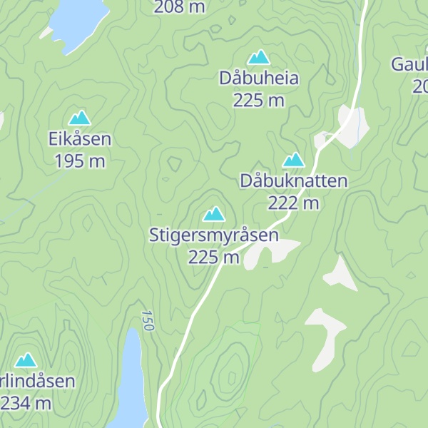 Map of Stigersmyråsen
