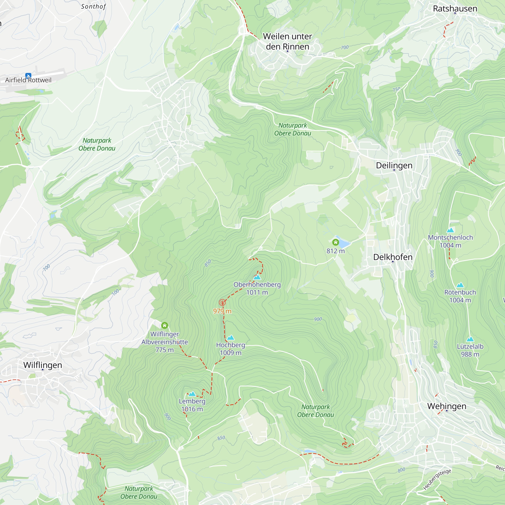 Schörzinger Albvereinshütte map