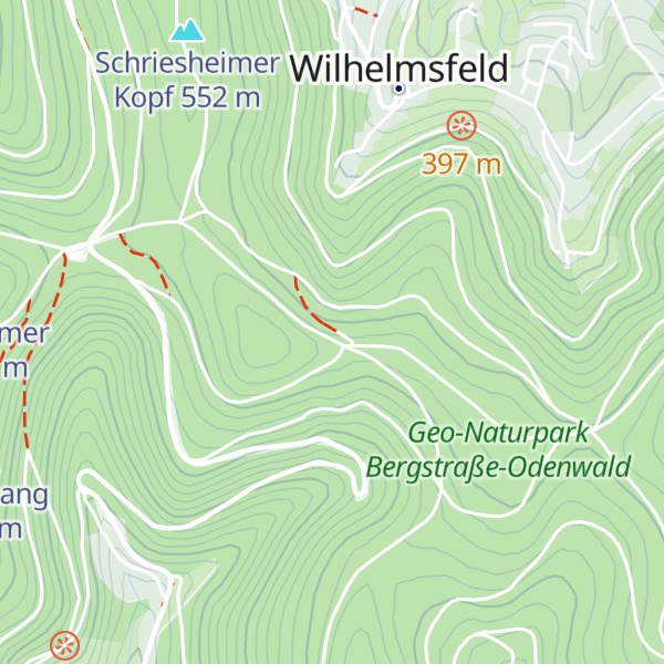 Map of Grillhütte Geigersheid