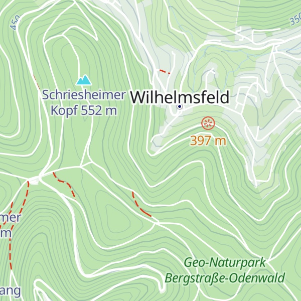 Map of Hütte am Buchenhain