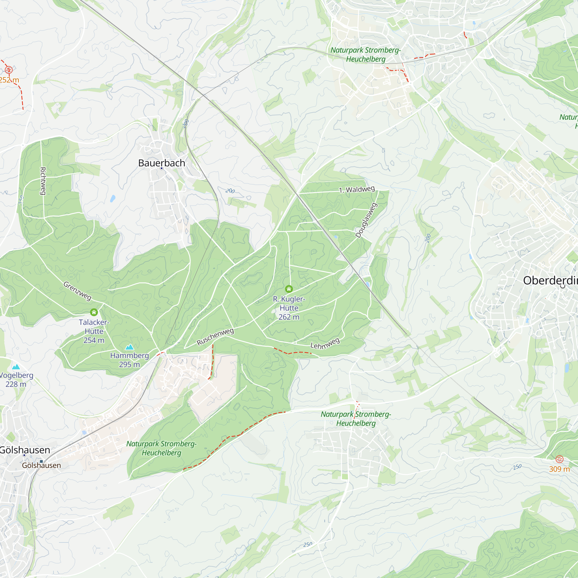 R. Kugler-Hütte map