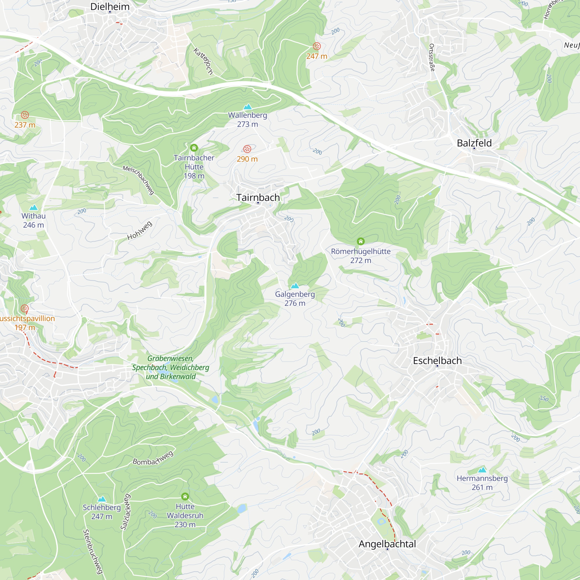 Galgenberghütte map