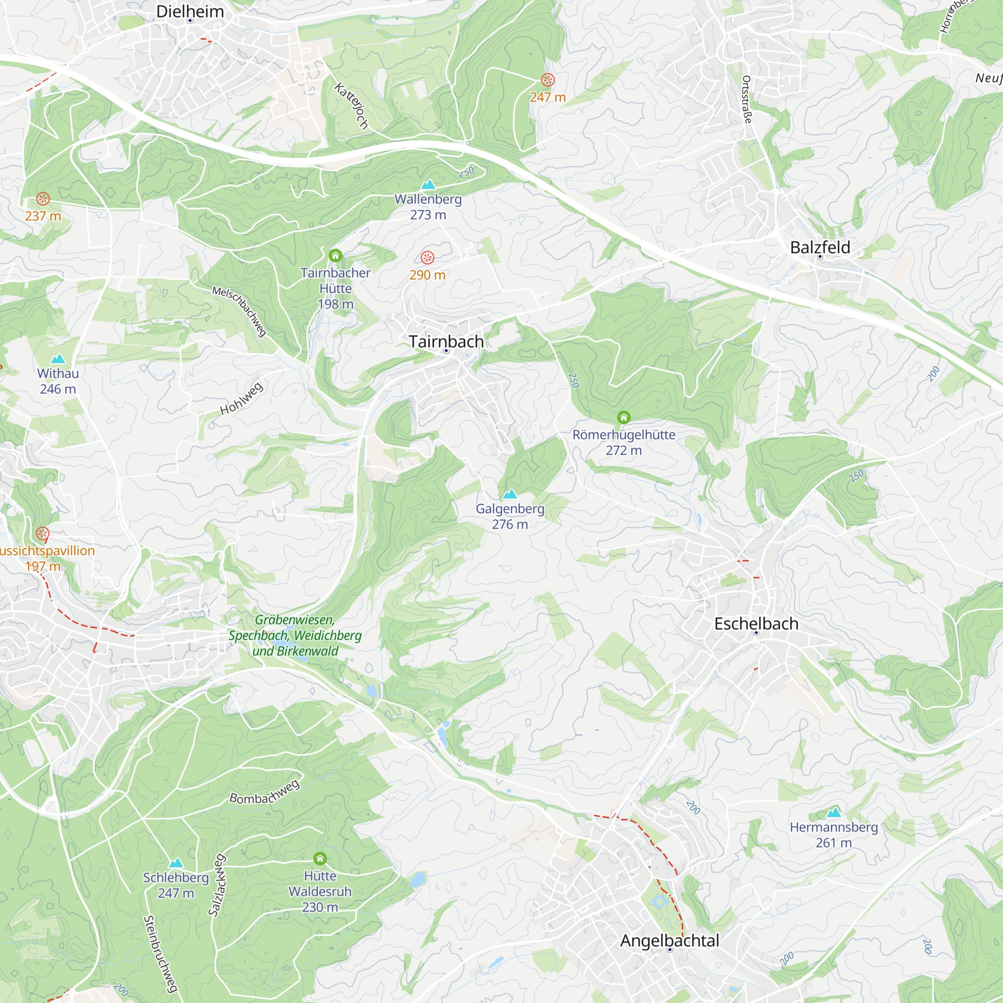 Galgenberghütte map