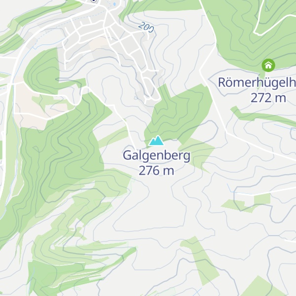 Map of Galgenberghütte