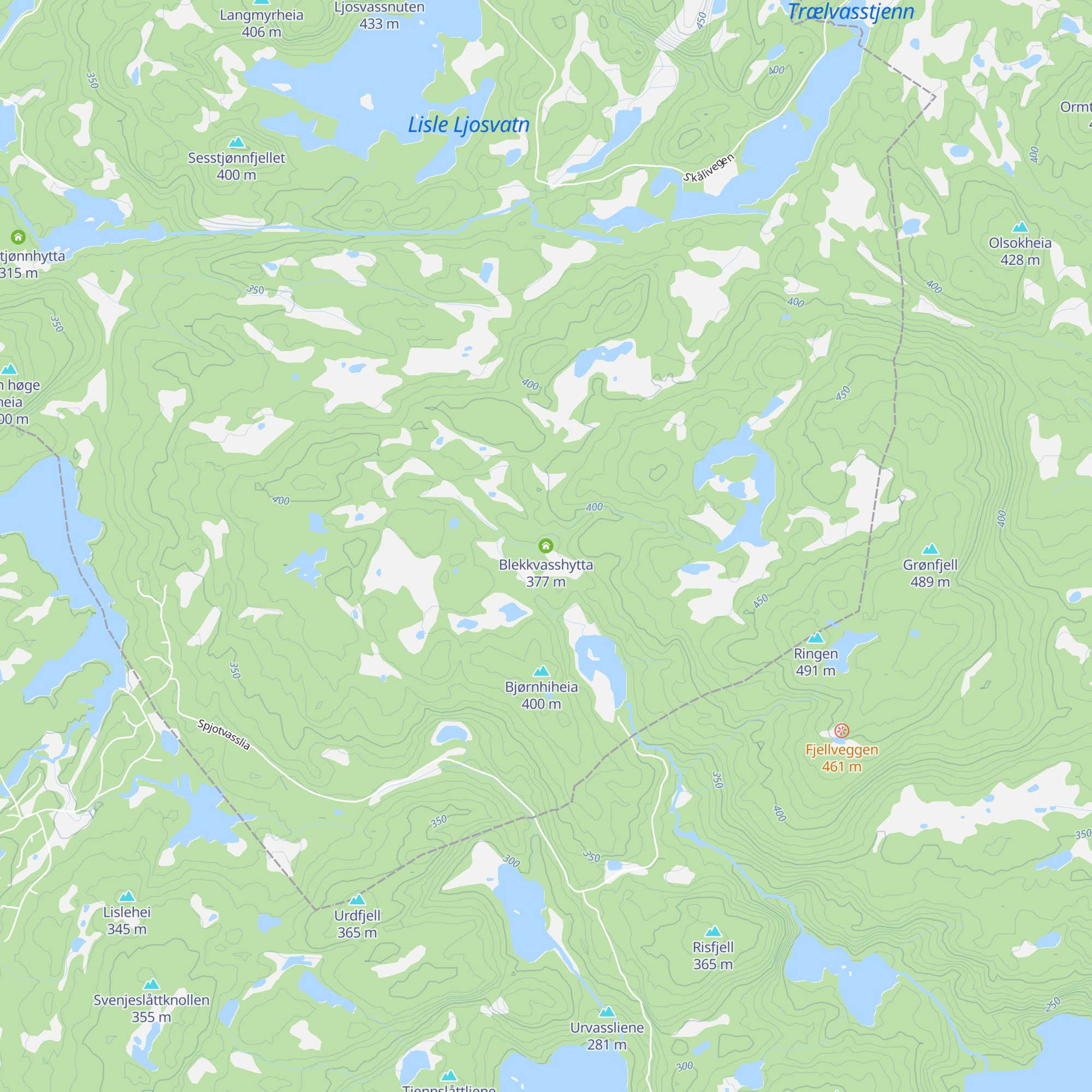 Blekkvasshytta map