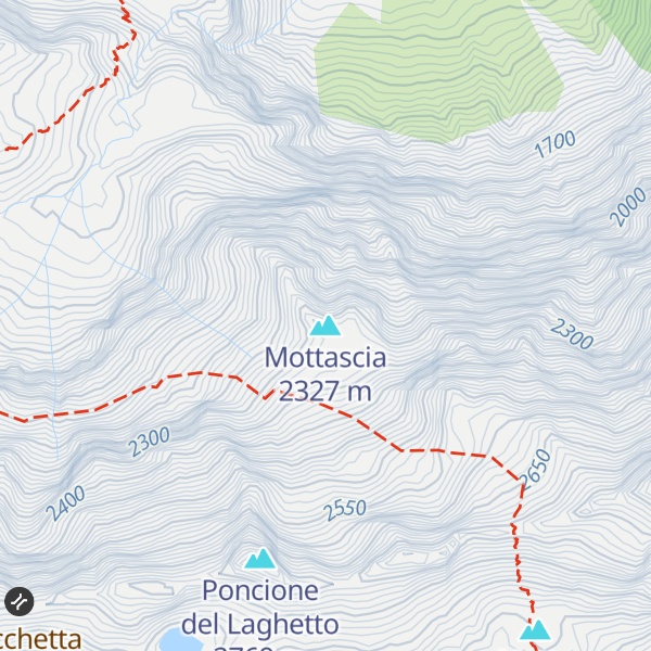Map of Mottascia