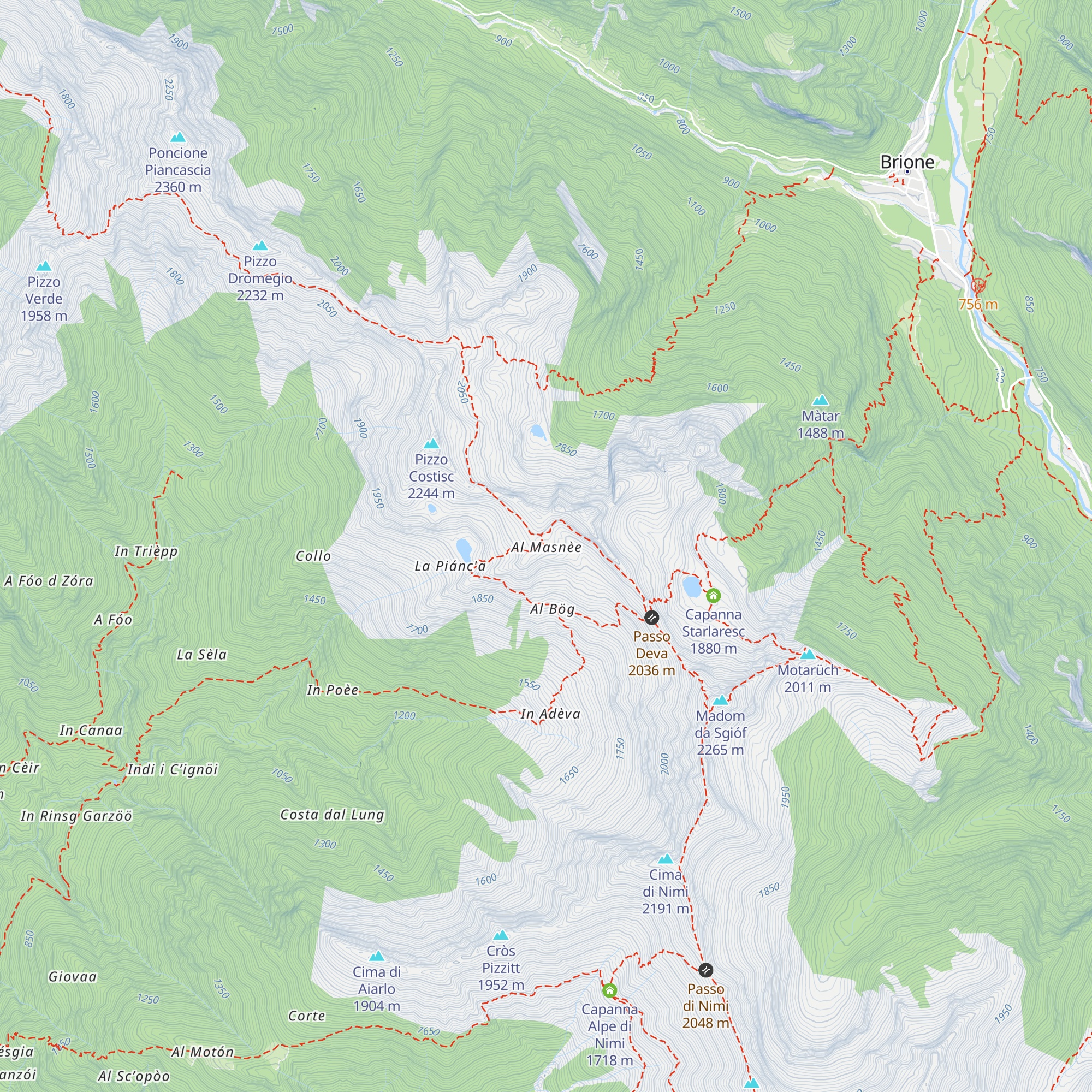 Masnée map