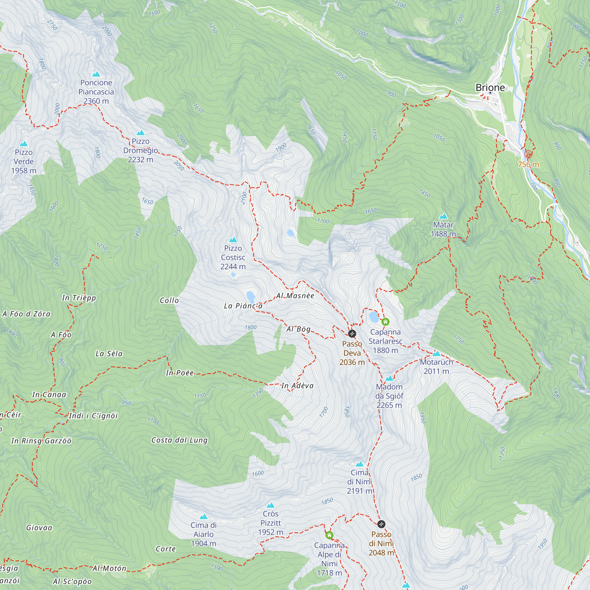 Masnée map