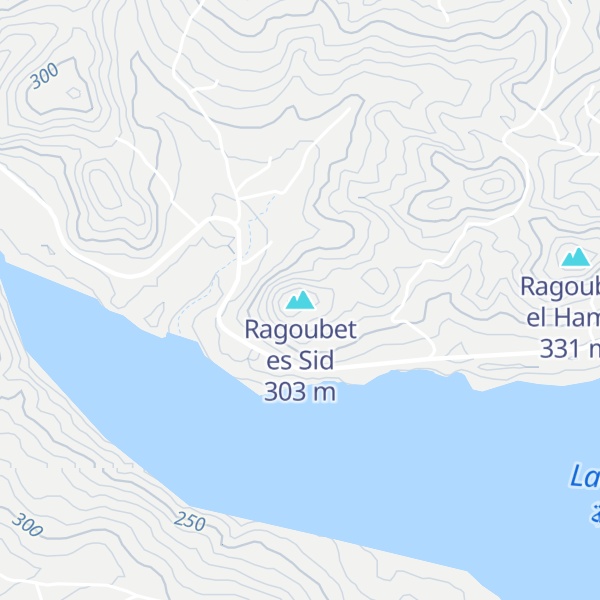 Map of Ragoubet es Sid