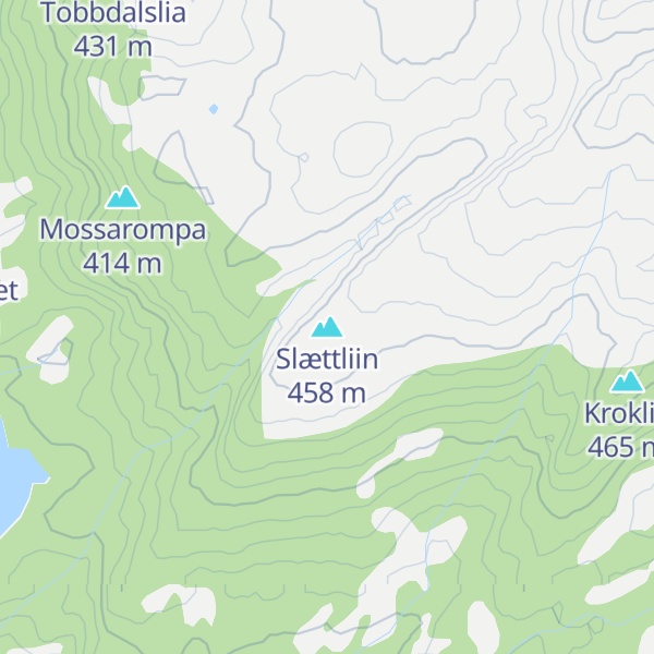 Map of Slættliin