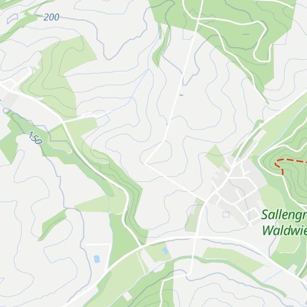 Map of Schutzhütte Naturfreunde Krebsbachaue