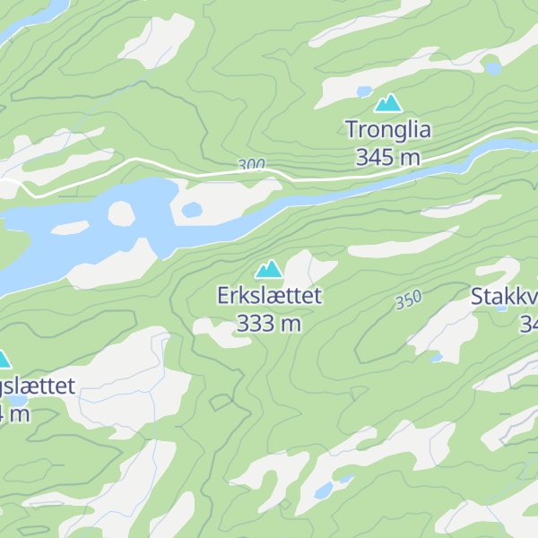 Map of Erkslættet