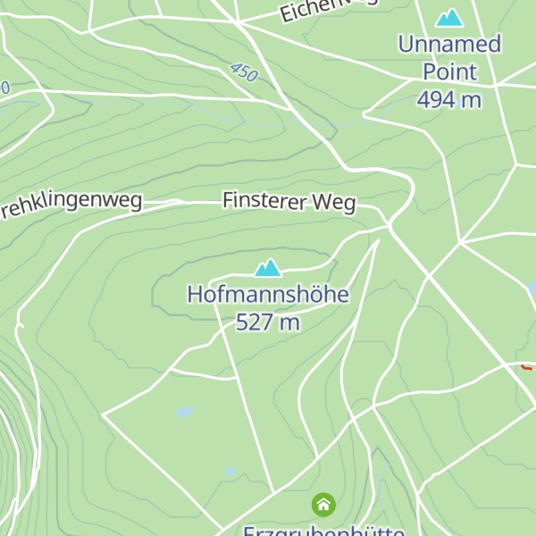 Map of Hofmannshöhe