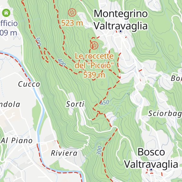 Map of Cascina Runchin