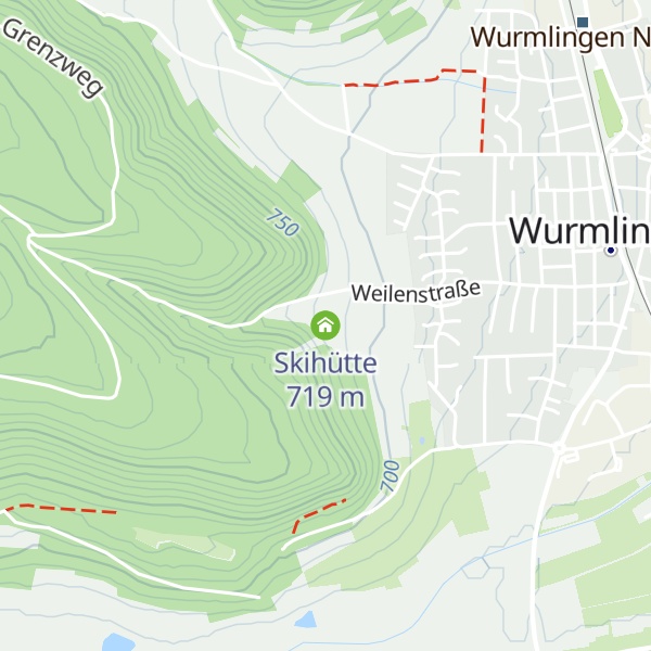 Map of Skihütte