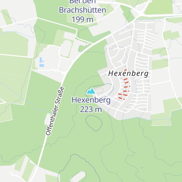 Map of Hexenberg