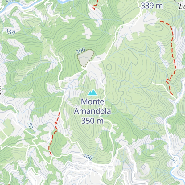 Map of Monte Amandola